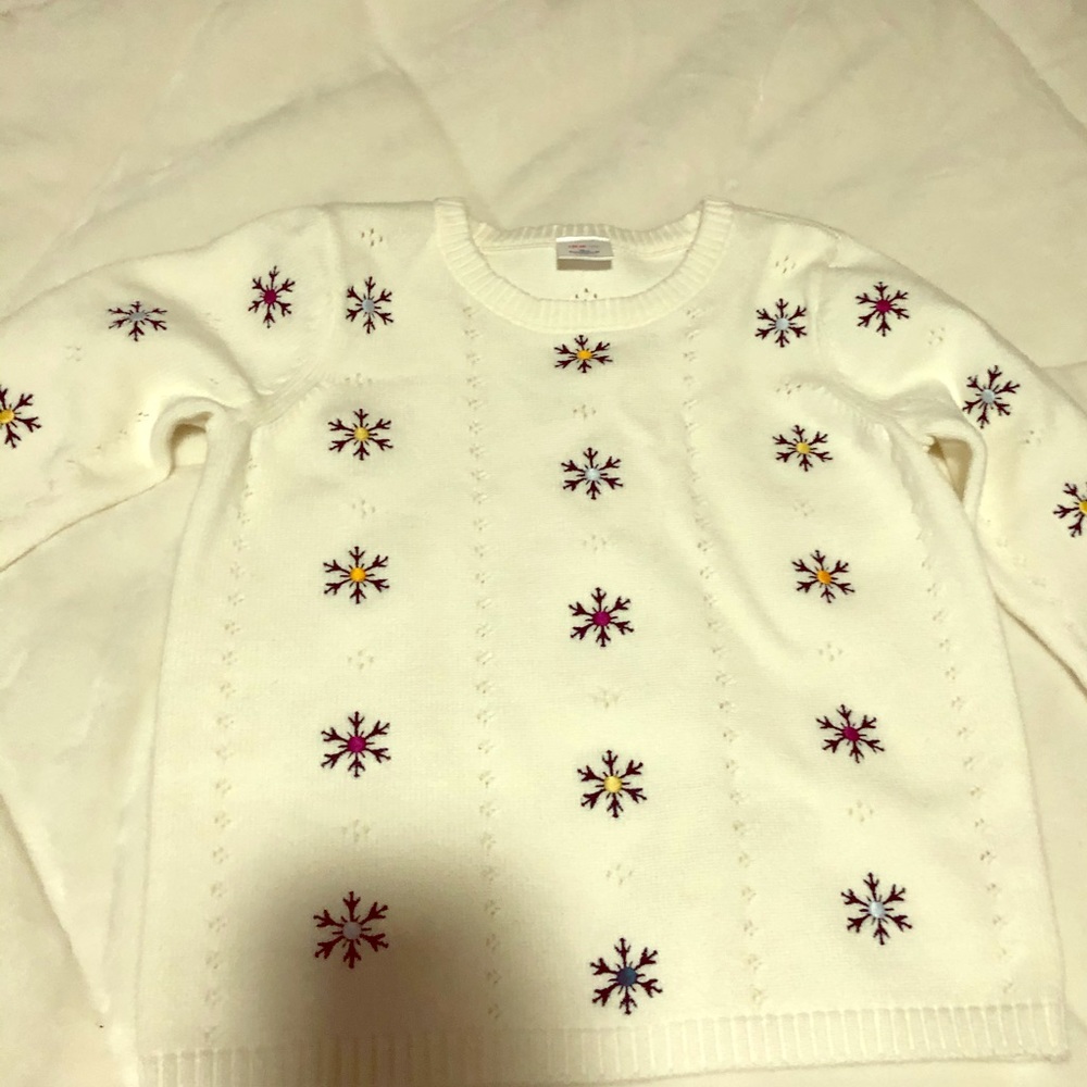 Hanna Anderson Frozen Sweater NWOT
